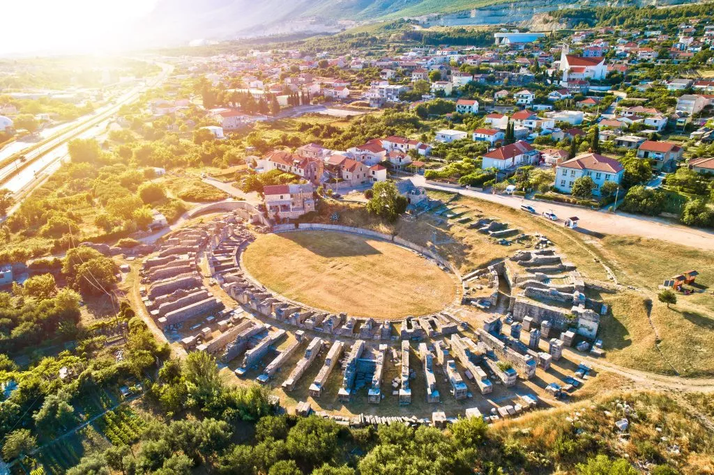 Solin from above